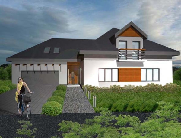 Projekt domu jednorodzinnego w Poznaniu